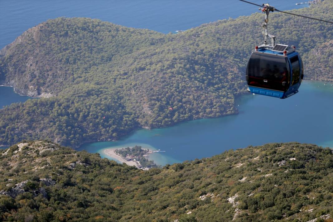 Fethiye Babadağ'dan 200 bin yamaç paraşütü uçuş hedefi aşıldı 1