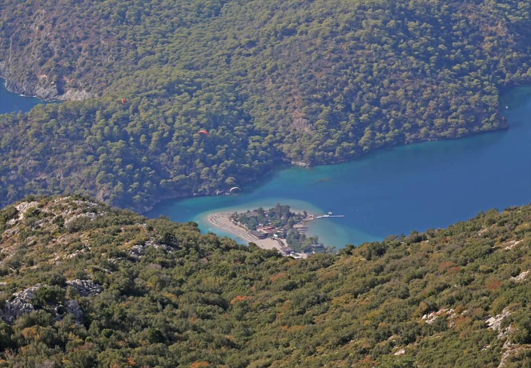 Fethiye Babadağ'dan 200 bin yamaç paraşütü uçuş hedefi aşıldı 8