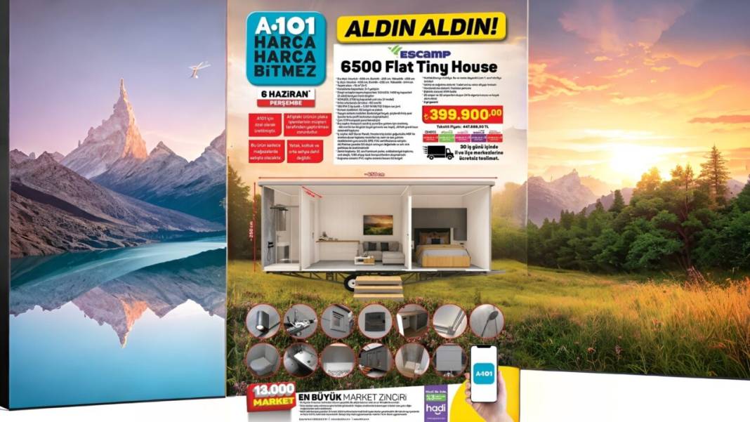 A101 herkesi şaşırttı: 400 bin liradan satmaya başlayacaklar 2