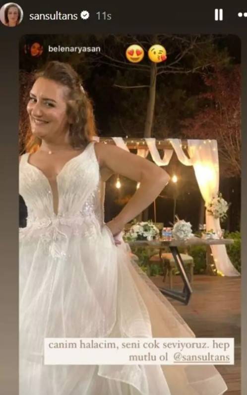 Hasan Can Kaya'nın eski sevgilisi evlendi! Sultan San'ı ekibi yalnız bırakmadı 1