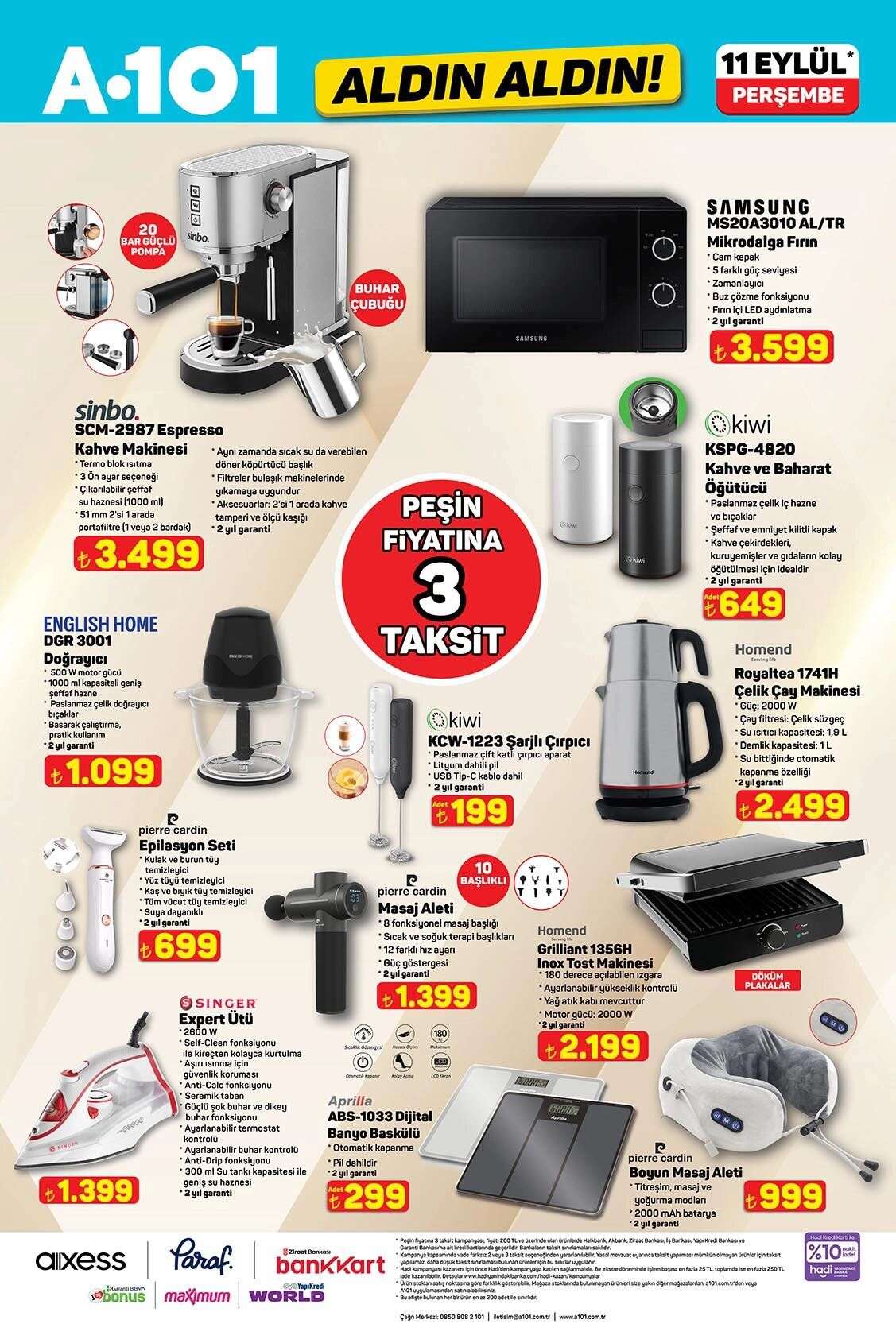 A101 11 Eylül 2025 Aktüel Kataloğu Yayınlandı 7