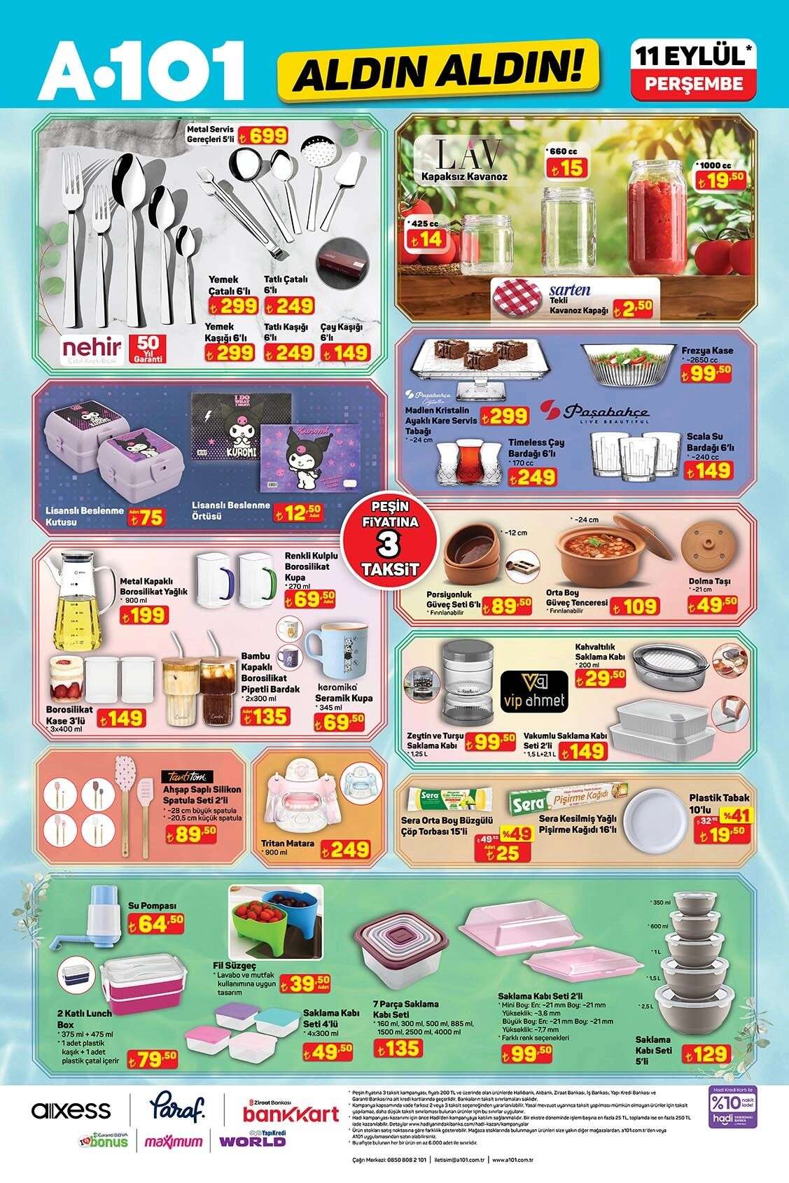 A101 11 Eylül 2025 Aktüel Kataloğu Yayınlandı 6