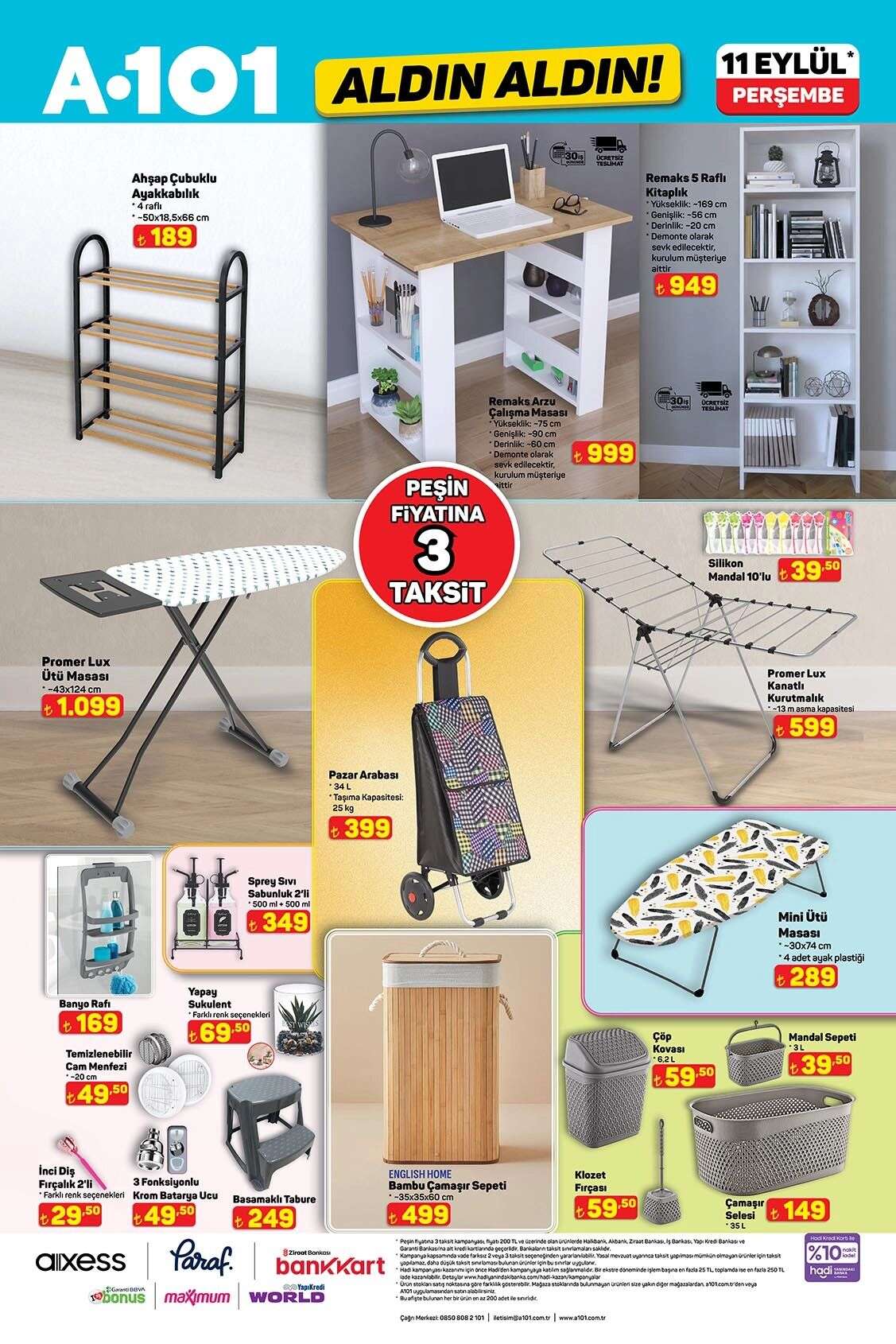 A101 11 Eylül 2025 Aktüel Kataloğu Yayınlandı 4