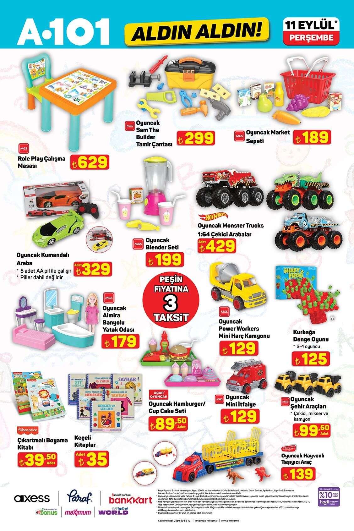 A101 11 Eylül 2025 Aktüel Kataloğu Yayınlandı 3