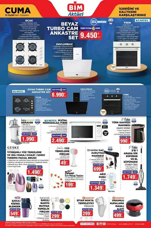 12 Eylül BİM Aktüel Yayınlandı:  Binlerce Ürün Uygun Fiyatlarla Geliyor 4