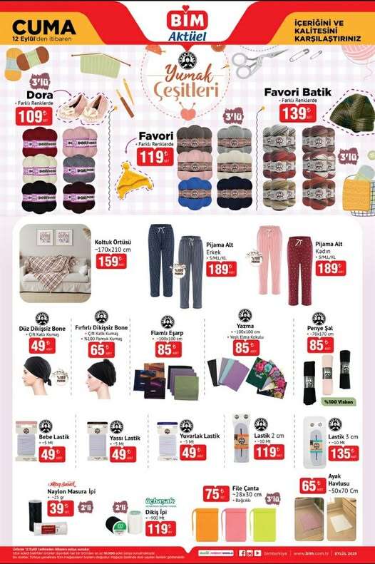 12 Eylül BİM Aktüel Yayınlandı:  Binlerce Ürün Uygun Fiyatlarla Geliyor 6