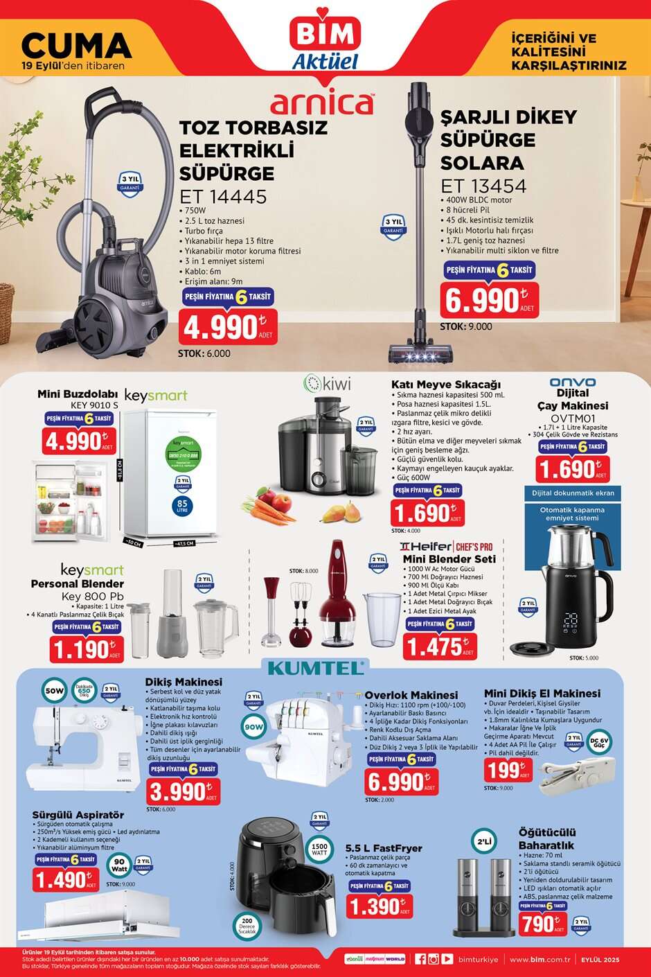 BİM Kataloğu: Bu Hafta Hangi Ürünler İndirimde? 9