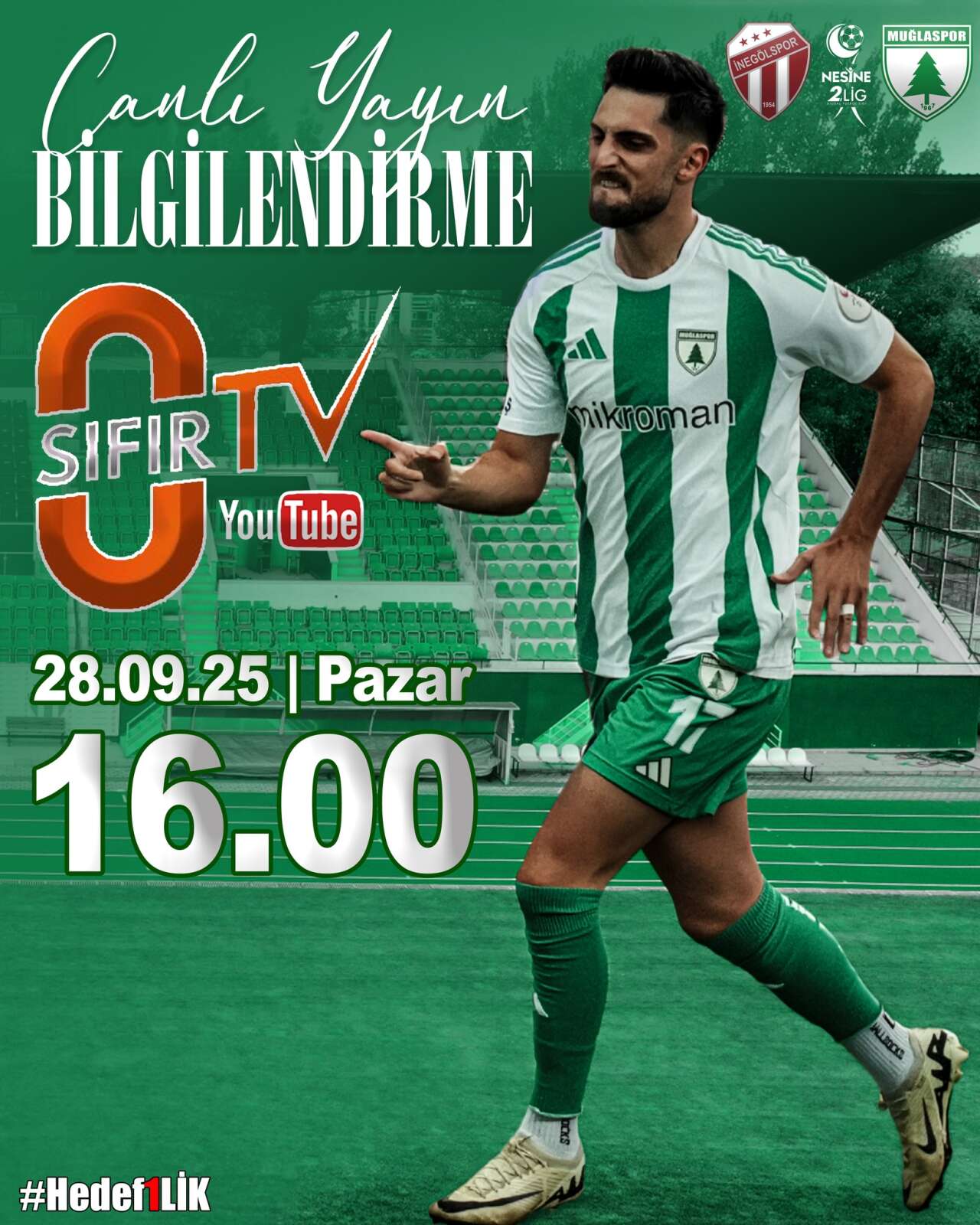 Muğlaspor, İnegöl Deplasmanında Sahaya Çıkıyor! 3