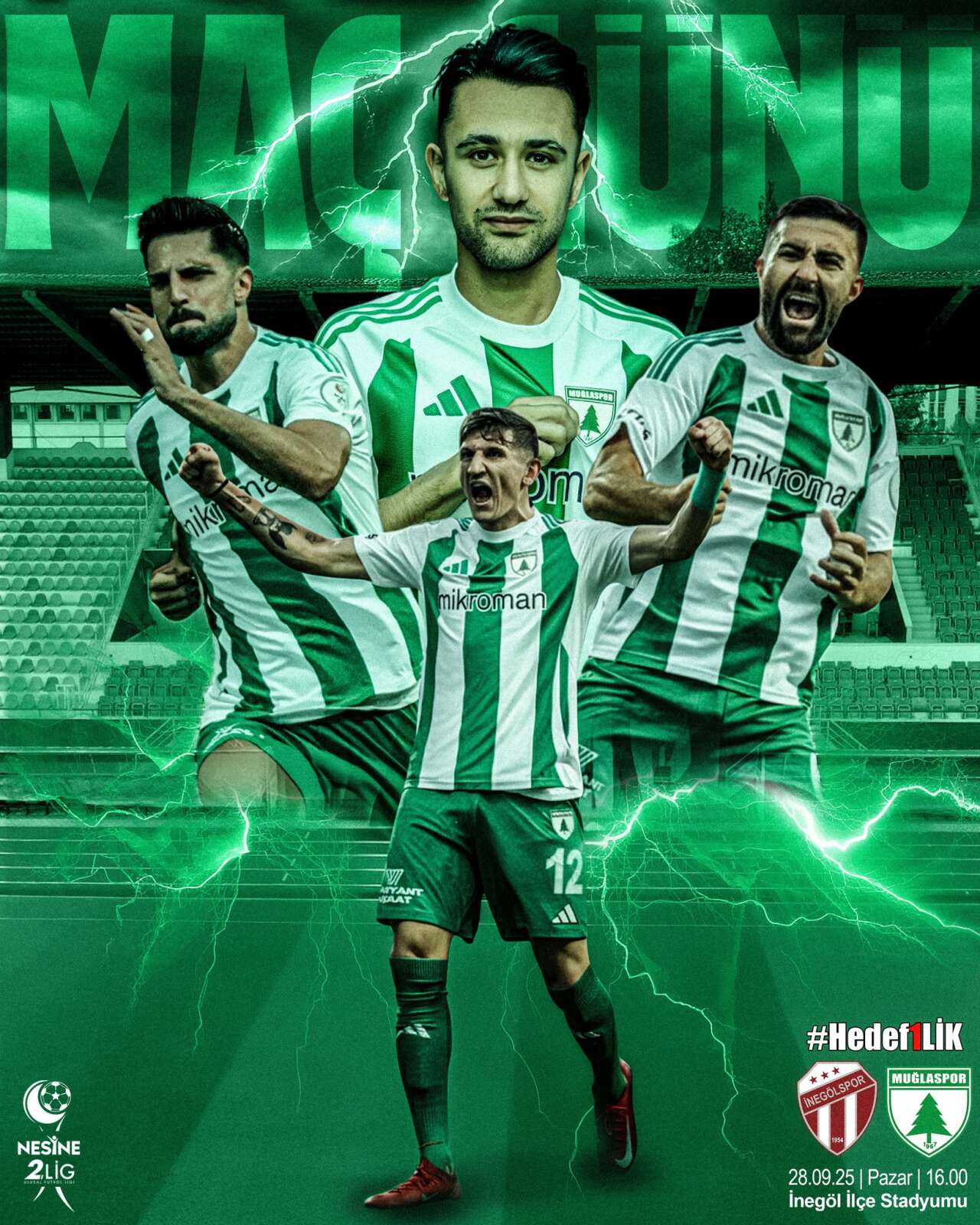 Muğlaspor, İnegöl Deplasmanında Sahaya Çıkıyor! 1