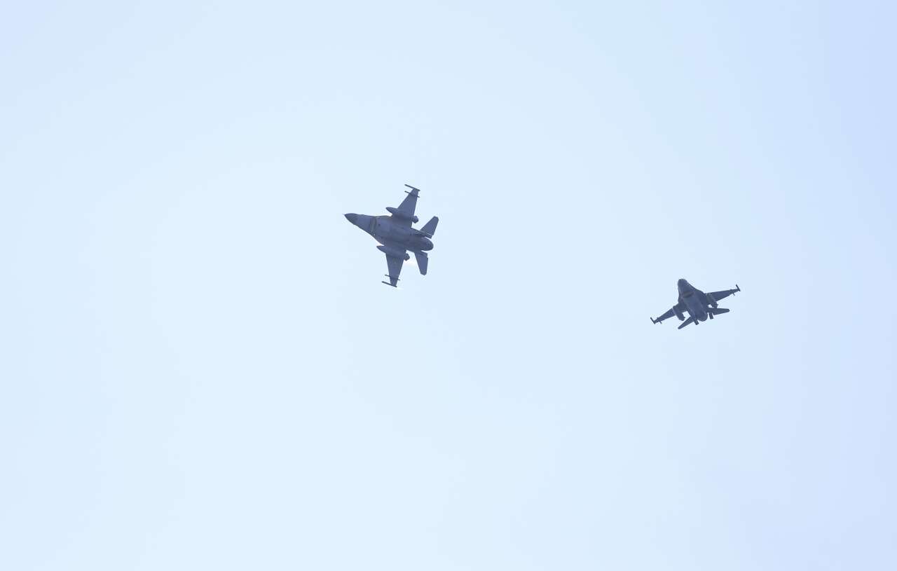 Fethiye Semalarında Nefes Kesen F-16 Gösterisi 3