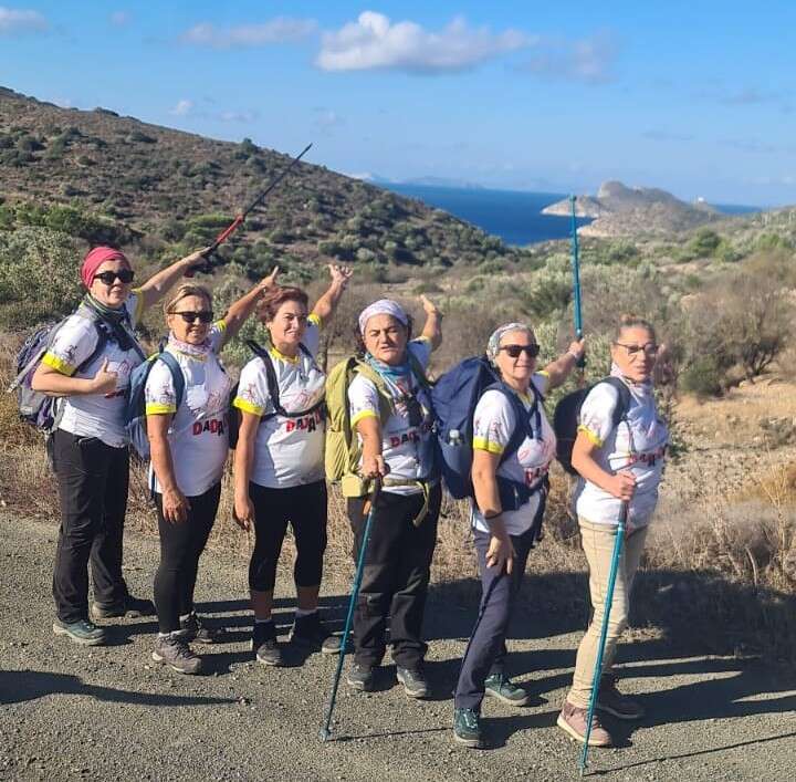 Datça’dan Knidos’a Kadınlar Doğa Yürüyüşü Tamamladı 5