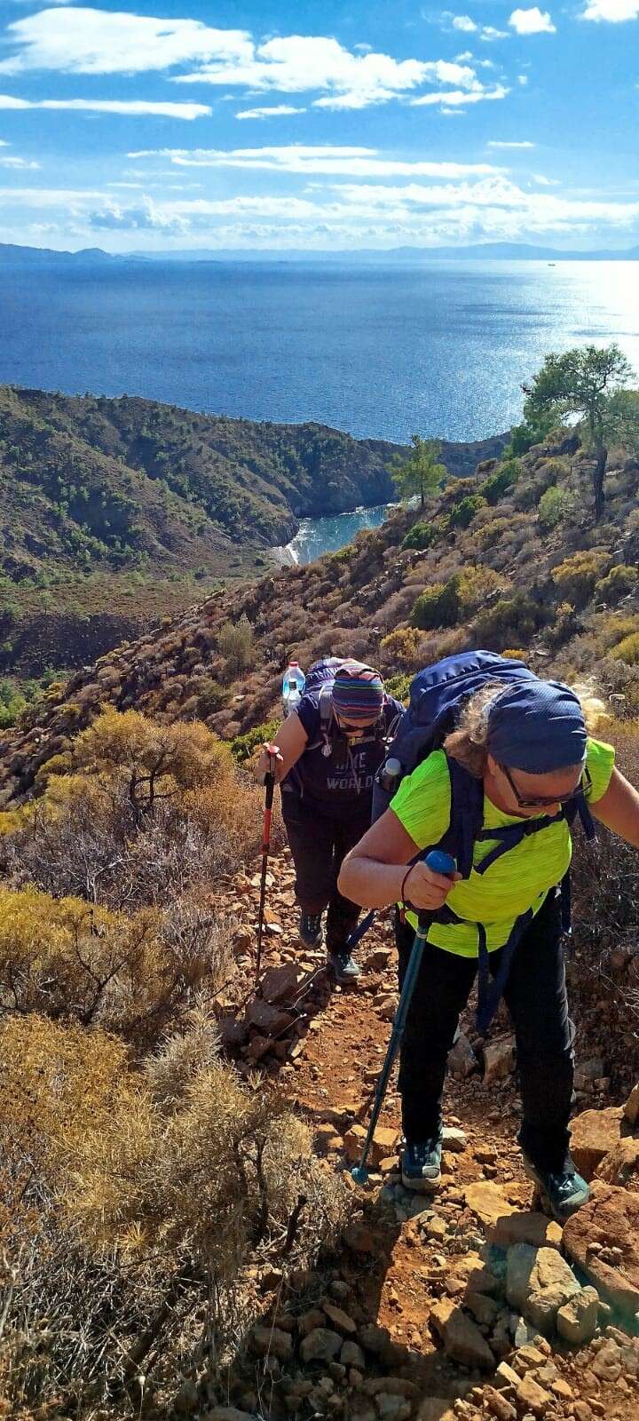 Datça’dan Knidos’a Kadınlar Doğa Yürüyüşü Tamamladı 3