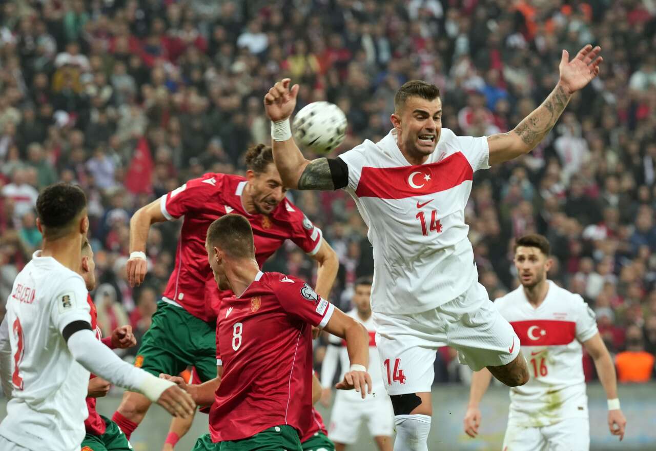 2026 Dünya Kupası Avrupa Elemeleri: Türkiye: 1 - Bulgaristan: 0 (İlk yarı) 6