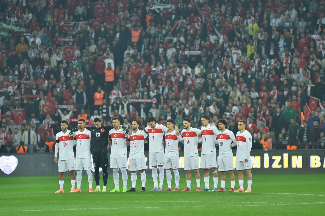 2026 Dünya Kupası Avrupa Elemeleri: Türkiye: 1 - Bulgaristan: 0 (İlk yarı) 7