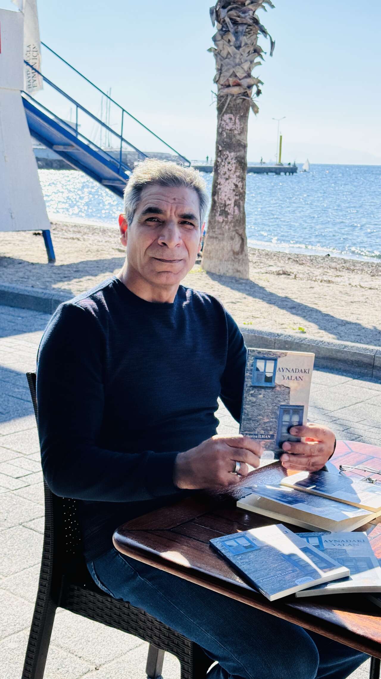 Bodrum’da Emekli Polis Memuru Kalemiyle Konuşuyor 4