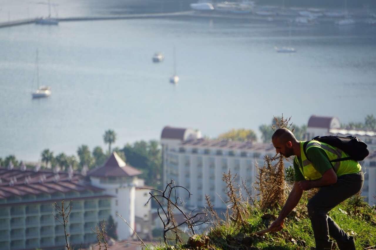 Marmaris’in Doğasını Gençler Canlandırıyor 7