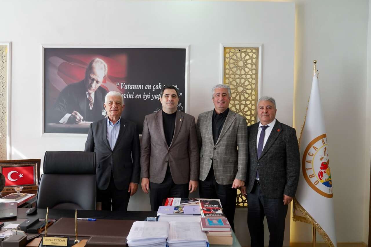 Osman Gürün’den Başkan Evren Tezcan’a Ziyaret 4