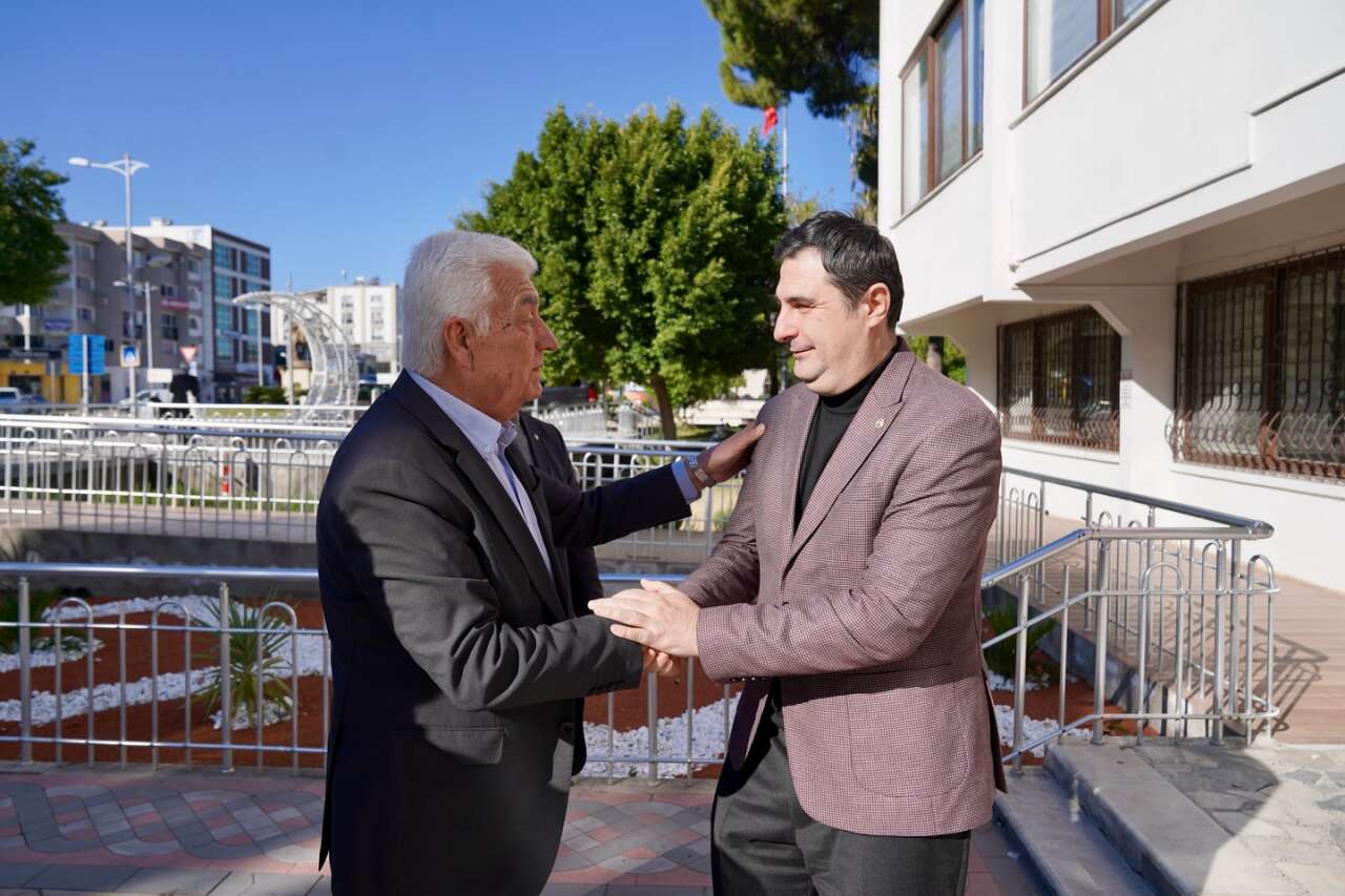 Osman Gürün’den Başkan Evren Tezcan’a Ziyaret 1