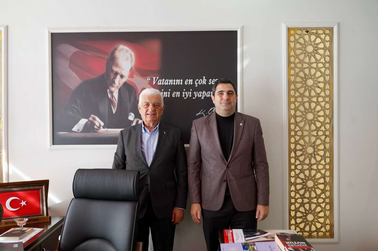 Osman Gürün’den Başkan Evren Tezcan’a Ziyaret 3