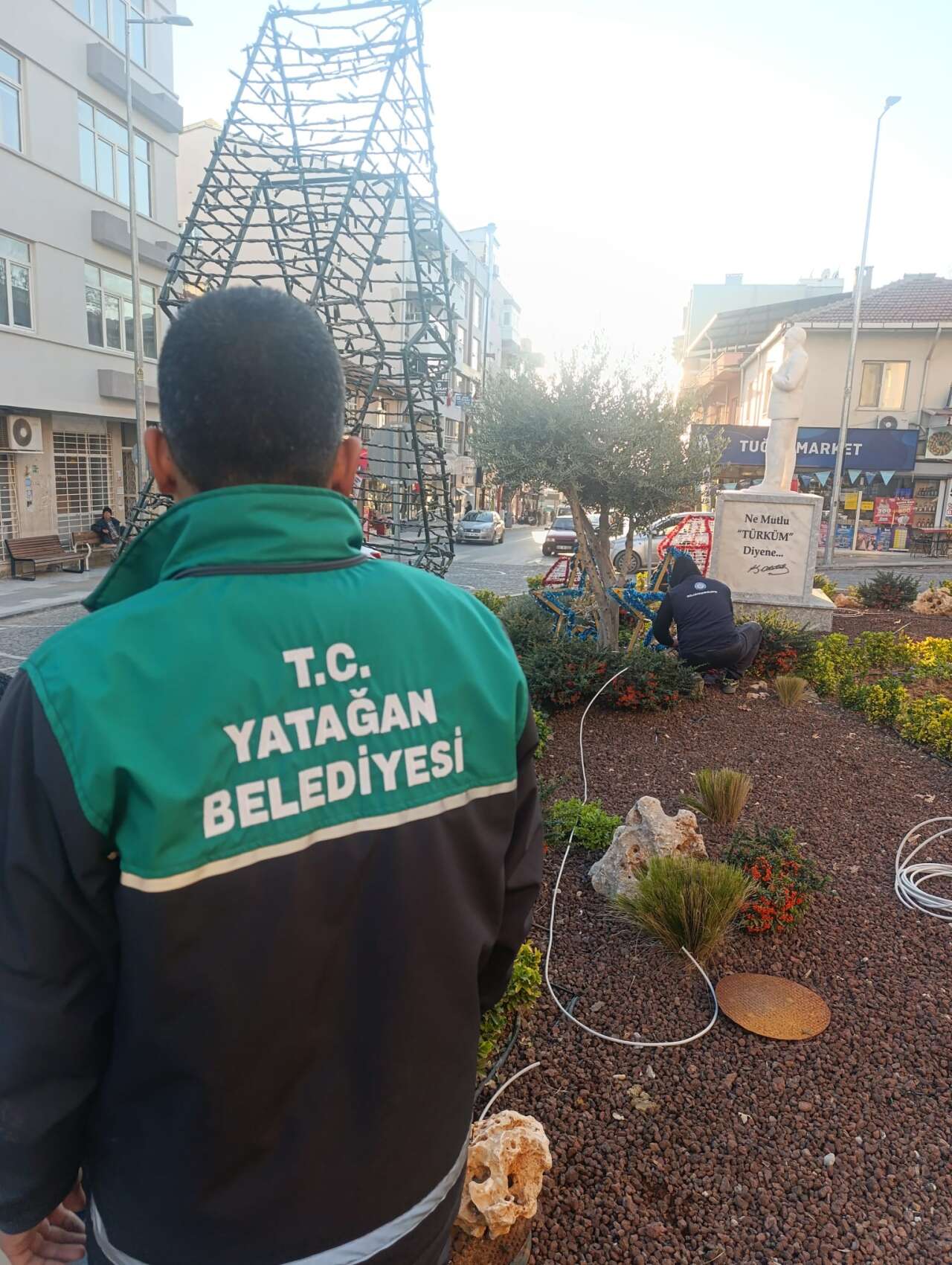 Yatağan’da Yılbaşı Hazırlıkları Tamamlandı 12