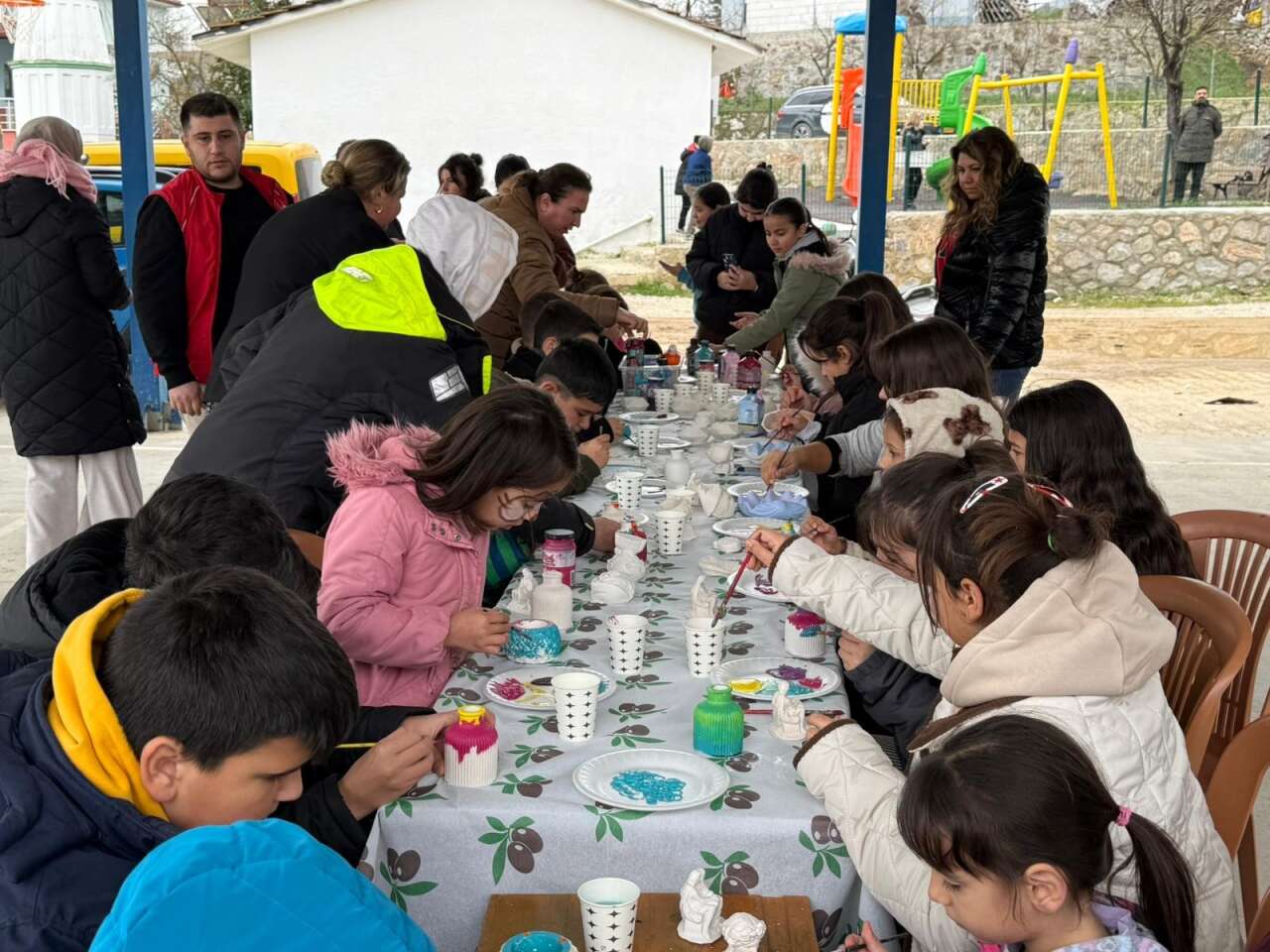 GSB Gençlik Kış Kulübü Etkinlikleri Ula’da Çocuklarla Buluştu 2