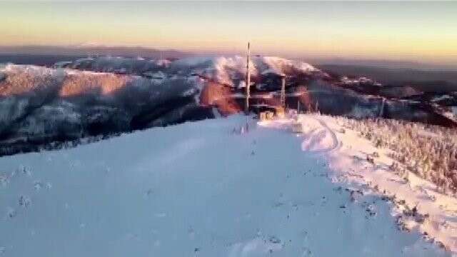 Göktepe Dağı Beyaza Büründü: Kavaklıdere’de Kartpostallık Kış Manzaraları 5