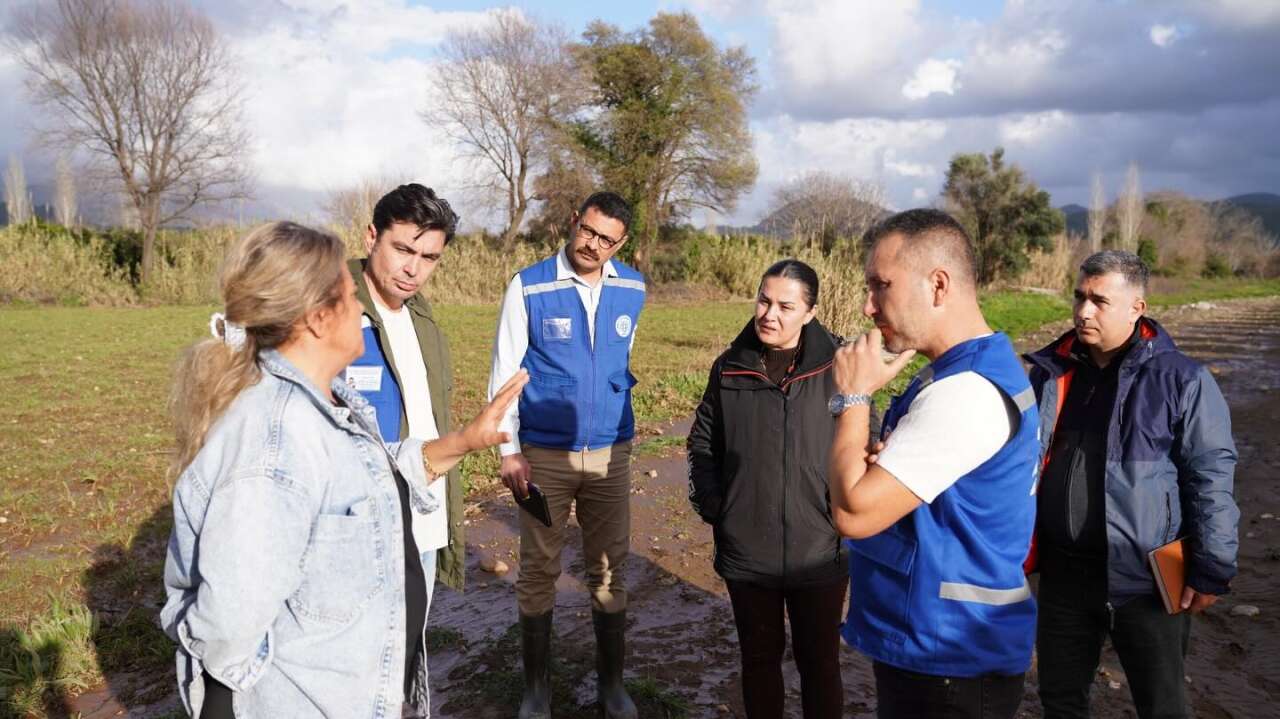 Köyceğiz’de Selin Yaraları Sarılıyor: Büyükşehir Üreticinin Yanında 1