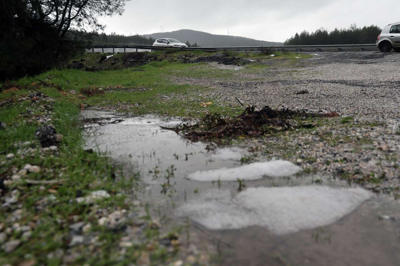 Sakartepe Rampası’nda Dolu Sürprizi 2
