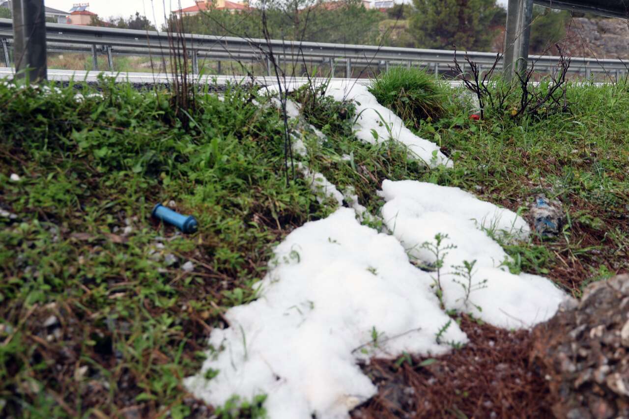 Sakartepe Rampası’nda Dolu Sürprizi 3