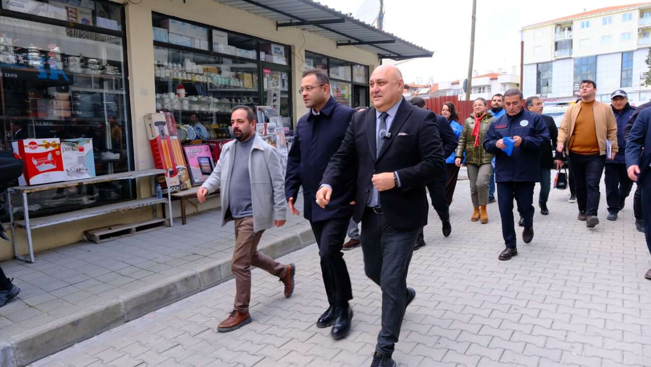 Muğla Büyükşehir Belediyesi Genel Sekreteri Tayfun Yılmaz’dan Yatağan Belediye Başkanına Ziyaret 2