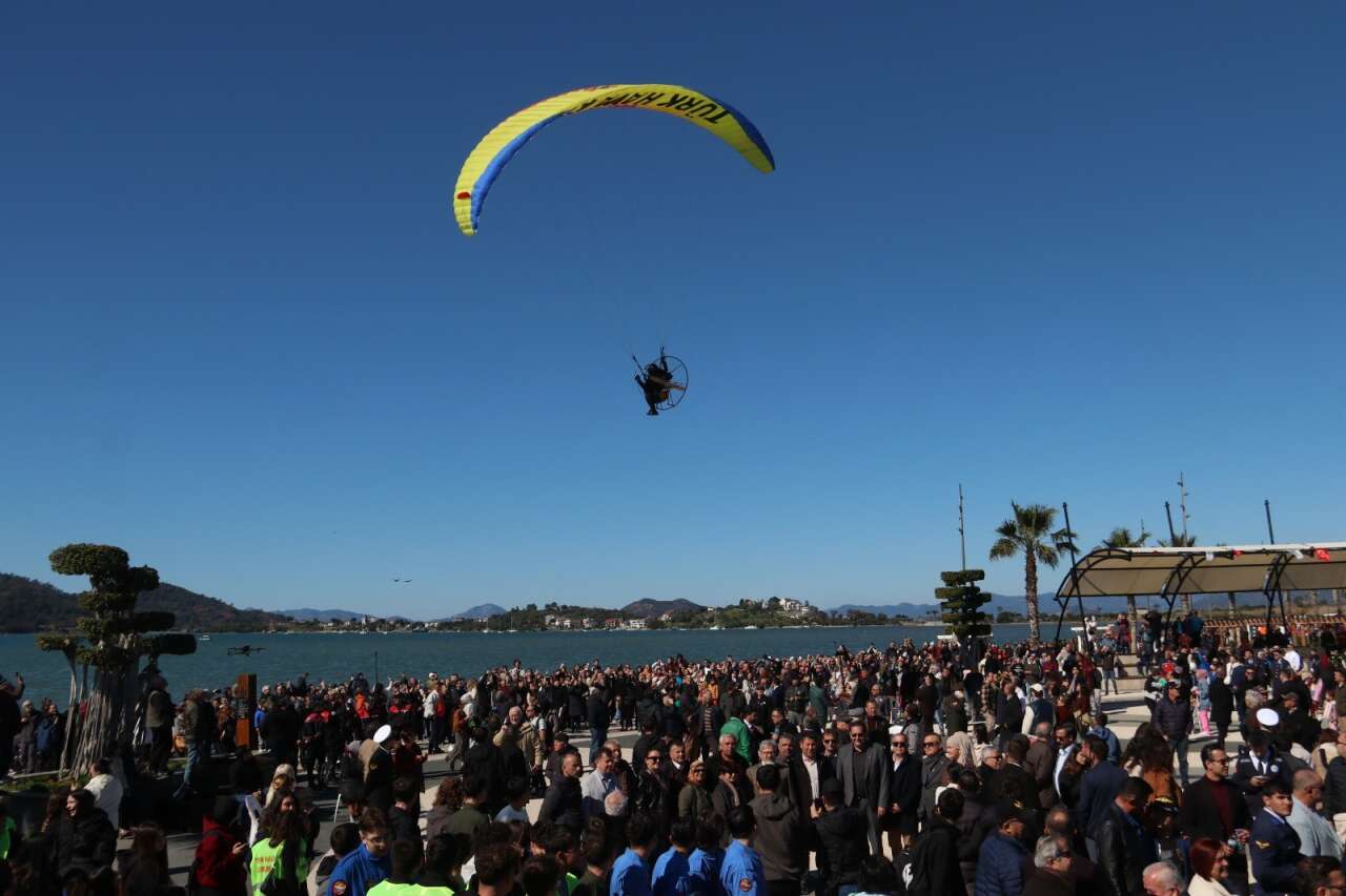 Şehit Fethi Bey İçin Fethiye’de Anlamlı Tören 2