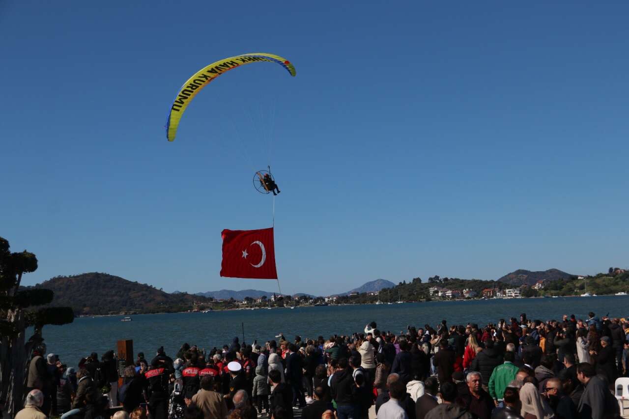 Şehit Fethi Bey İçin Fethiye’de Anlamlı Tören 3