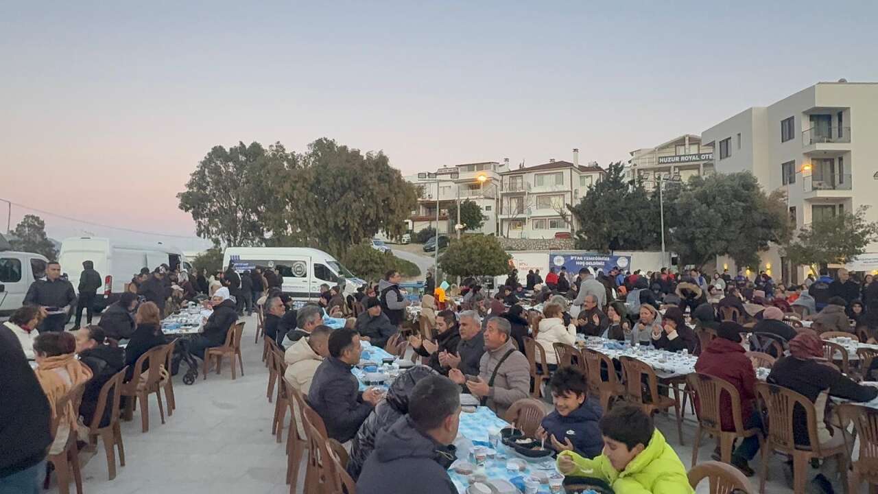 Datça'da 600 Kişilik İftar Sofrası Kuruldu 3