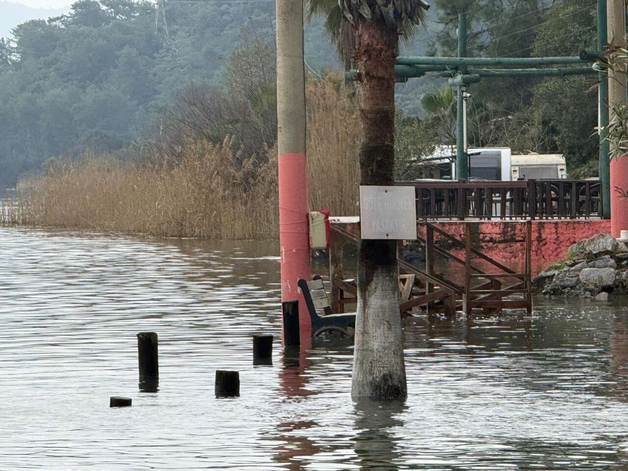 Köyceğiz'de 2 Bin Yıllık Kaplıcalar Sular Altında Kaldı 1