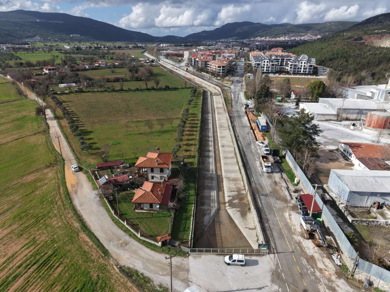 MUSKİ’den Menteşe Kireç Sanayi Bölgesine Altyapı Güçlendirmesi 2