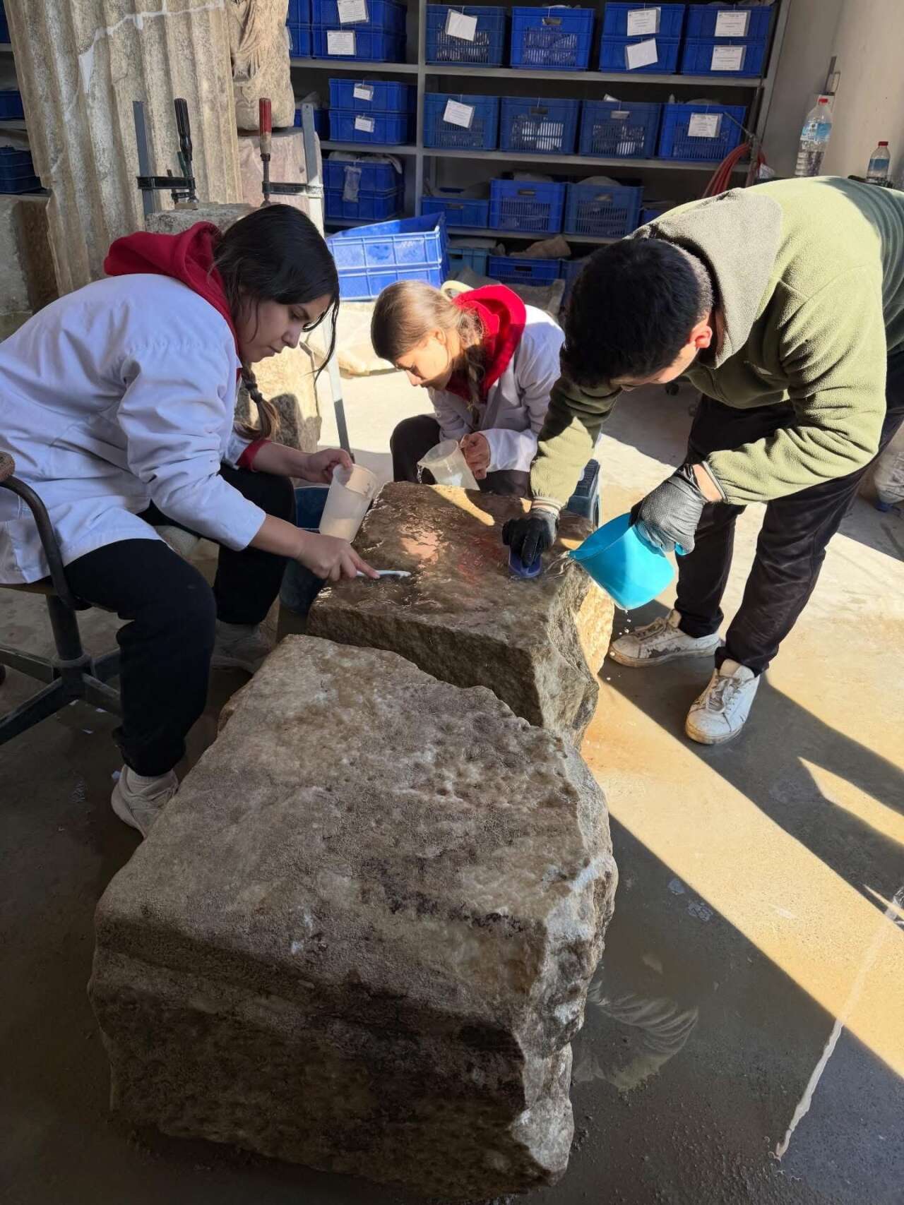 Stratonikeia ve Lagina Kazılarında Geleceğin Restoratörleri Yetişiyor 2