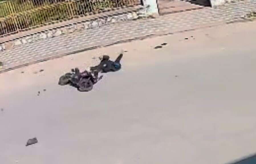 Motosiklet Sürücüsü Ölümden Döndü 1