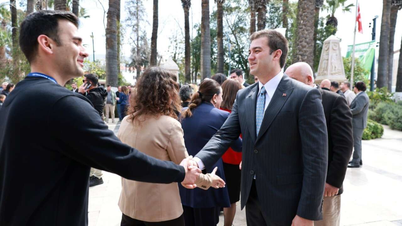 Bodrum Belediye Başkanı Mandalinci Belediye Personeli İle Bayramlaştı 1