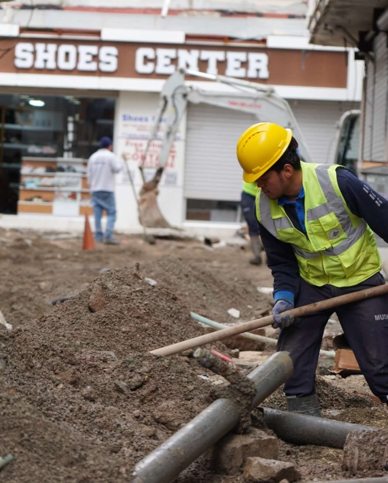 MUSKİ’den Marmaris Kapalı Çarşı’da İçme Suyu Hattı Yenileme Çalışması 1