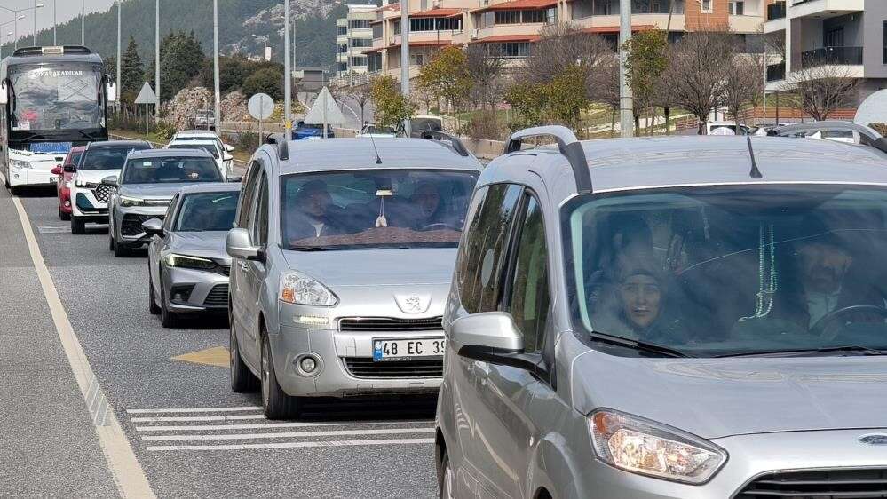 4 Günde 160 Binden Fazla Araç Muğla’ya Girdi Çıktı 2