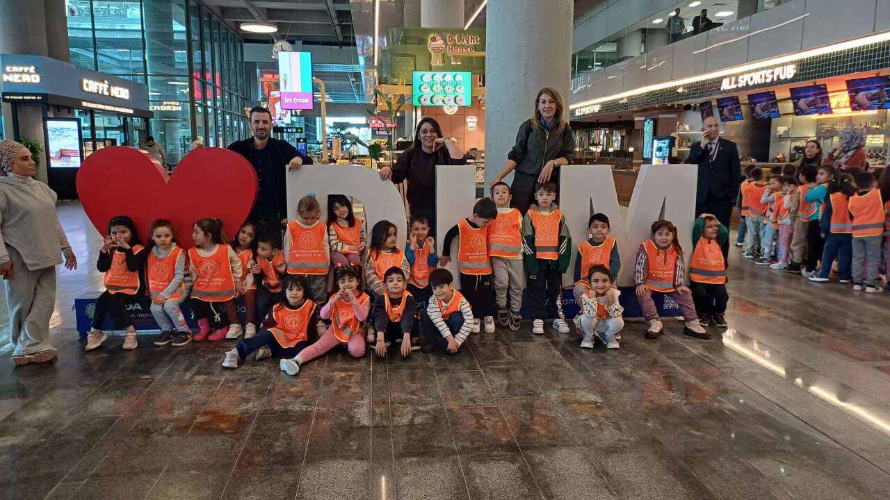 Köyceğiz Anaokulu Öğrencileri Dalaman Havalimanı’nda Havacılık Süreçlerini Gözlemledi 1