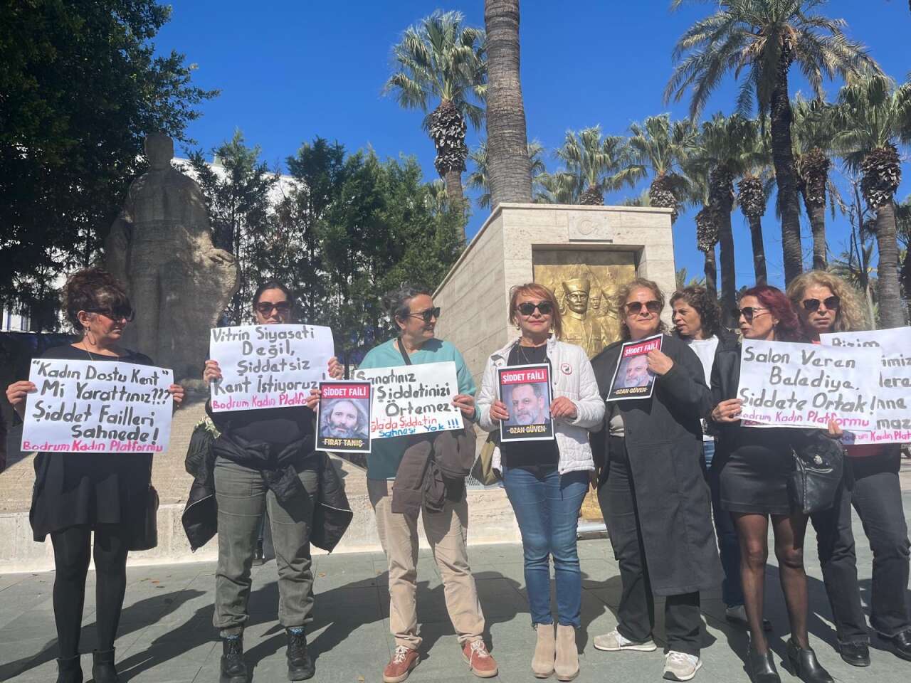 Bodrum Kadın Platformu’ndan Belediye Önünde İptal Çağrısı 1