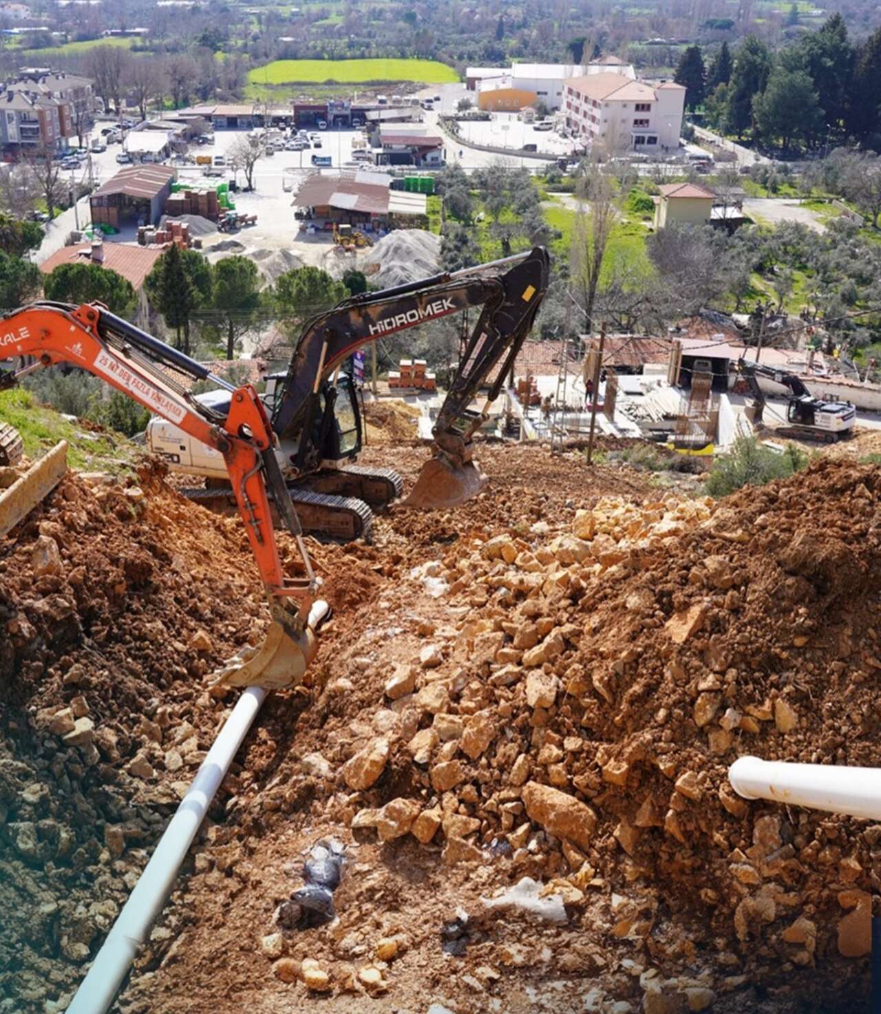 Ula’nın İçme Suyu Hatları Yenileniyor 1