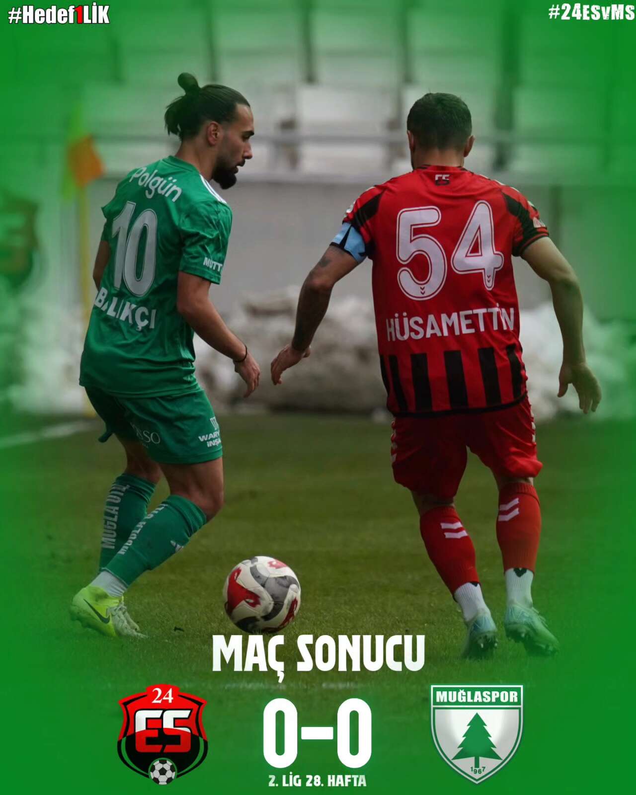 Muğlaspor’dan Erzincan’da Golsüz Beraberlik 2
