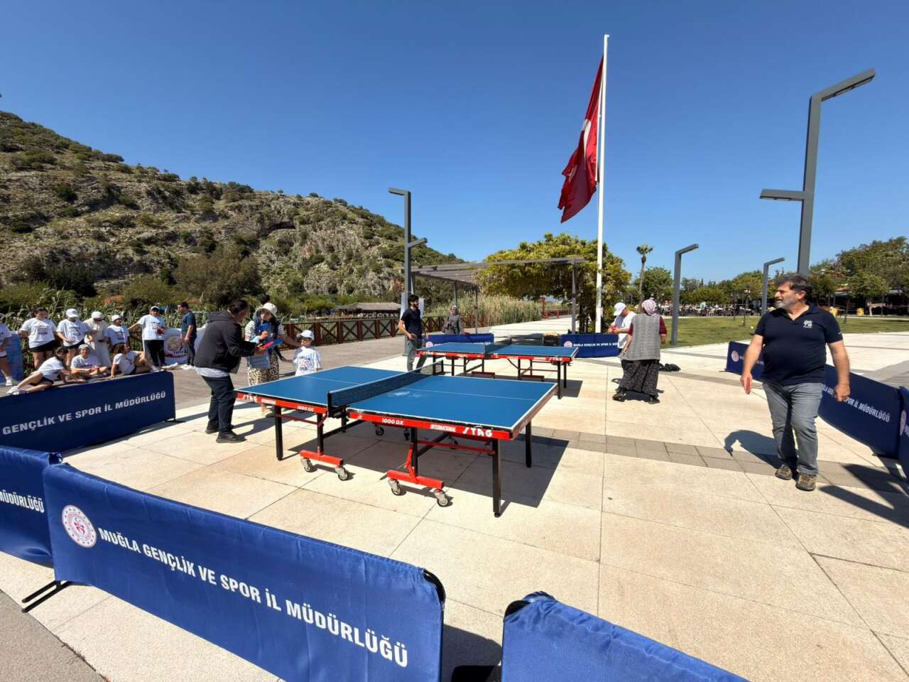 Dalyan’da Spor Şöleni: 7’den 70’e Herkes Masa Tenisi Oynadı 3