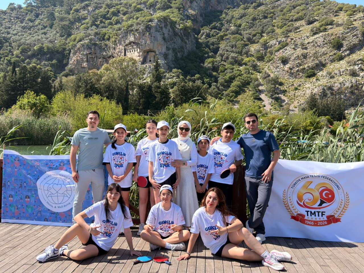 Dalyan’da Spor Şöleni: 7’den 70’e Herkes Masa Tenisi Oynadı 1