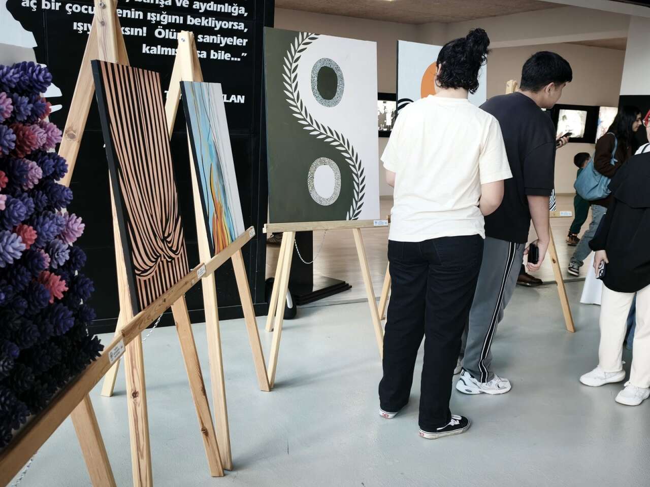 MTK Koleji Öğrencilerinin Eserleri Görücüye Çıktı 1