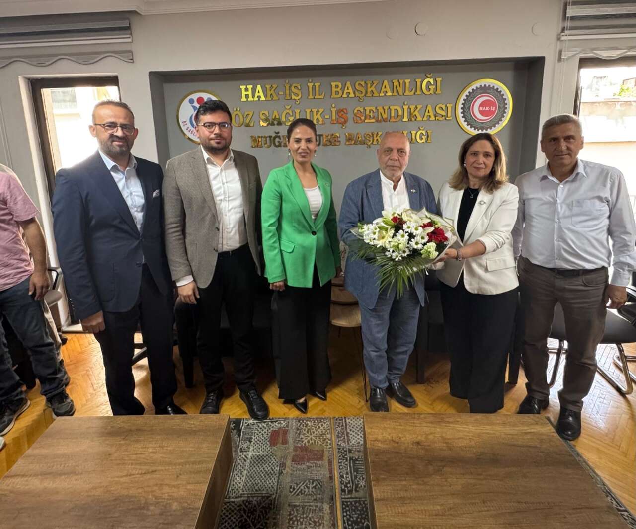 Arslan’dan HAK-İŞ Muğla İl Başkanlığı’na Ziyaret 1