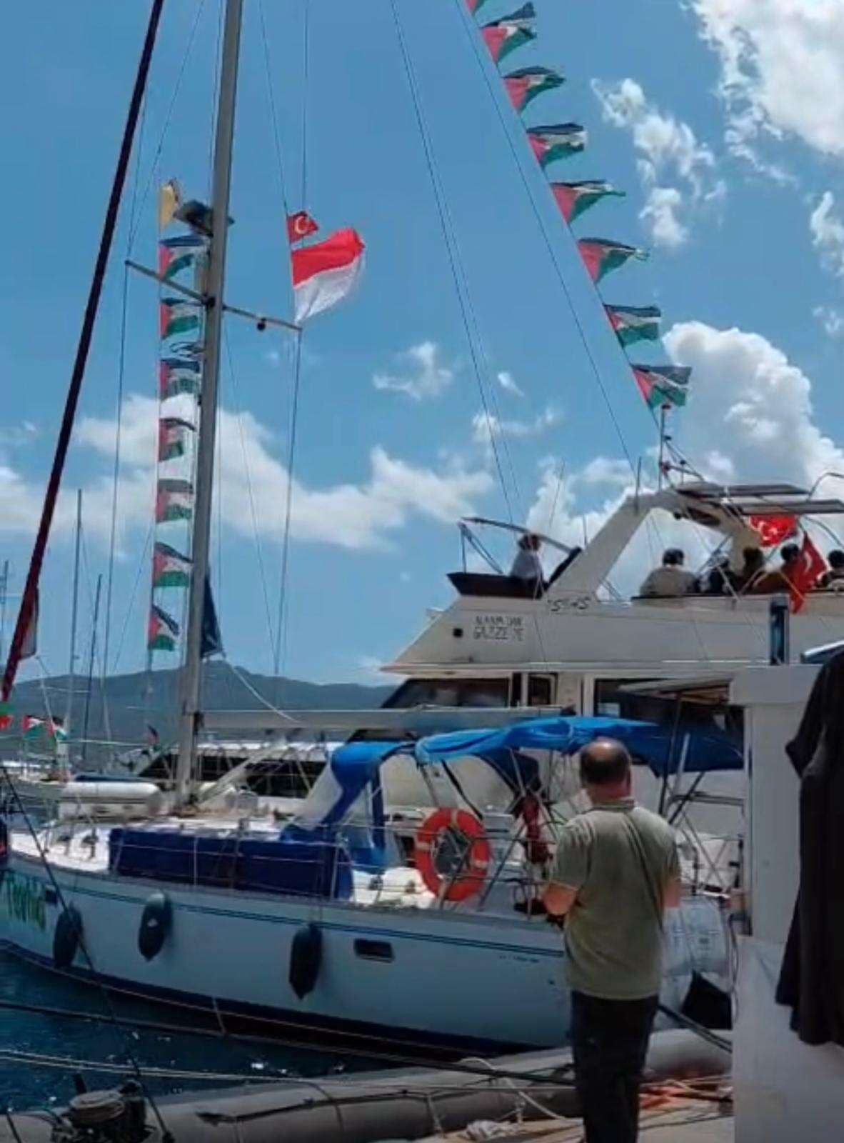 İsrail Ablukasını Kırmak İçin Marmaris’ten Yola Çıktılar: 54 Tekneli “Küresel Sumud Filosu” Gazze’ye Açıldı 4
