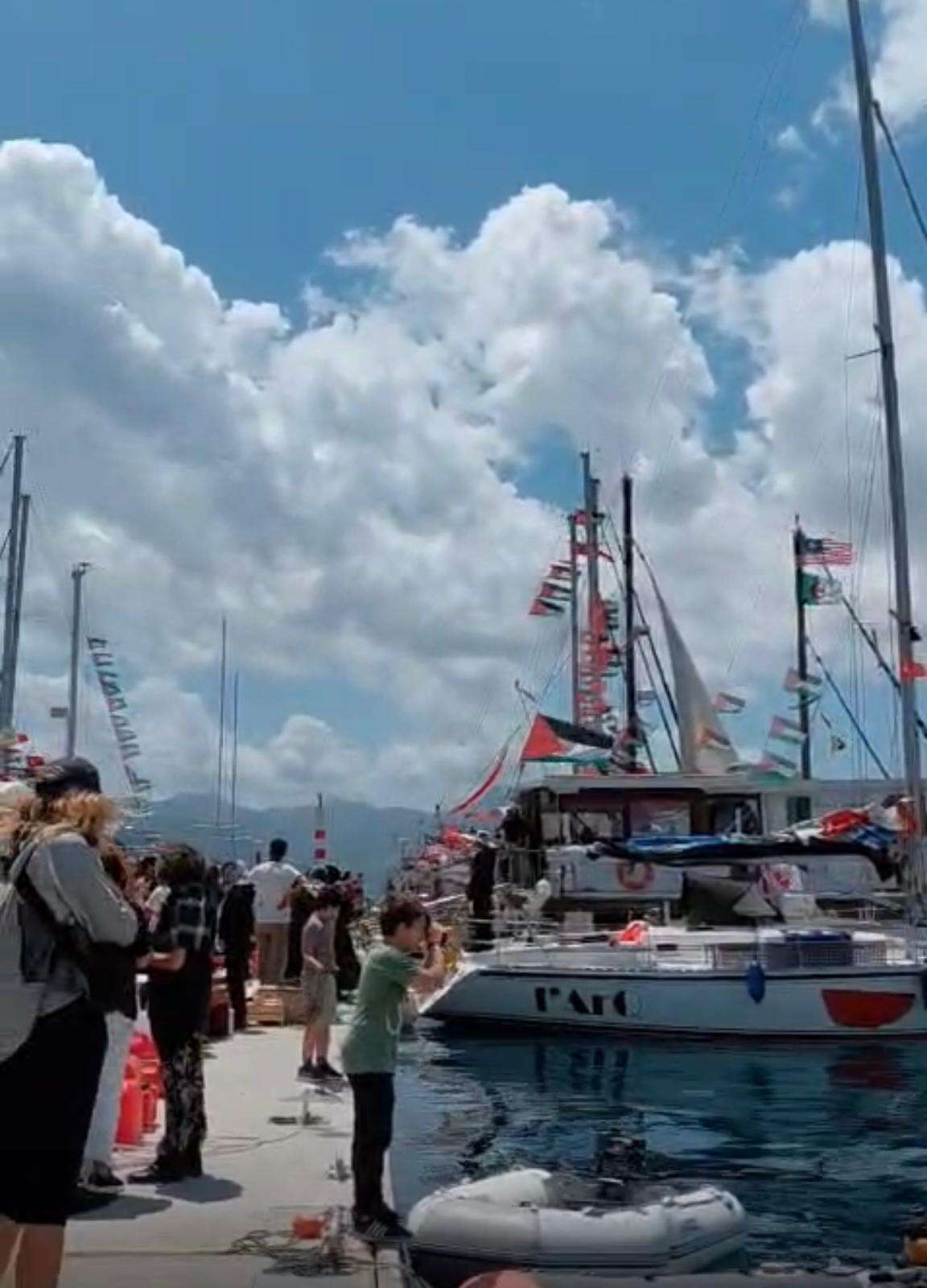 İsrail Ablukasını Kırmak İçin Marmaris’ten Yola Çıktılar: 54 Tekneli “Küresel Sumud Filosu” Gazze’ye Açıldı 3